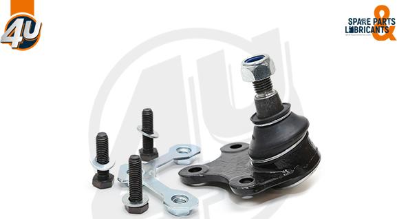 4U Autoparts B57924 - Шаровая опора, несущий / направляющий шарнир autospares.lv