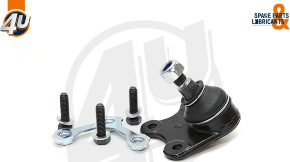 4U Autoparts B57923 - Шаровая опора, несущий / направляющий шарнир autospares.lv