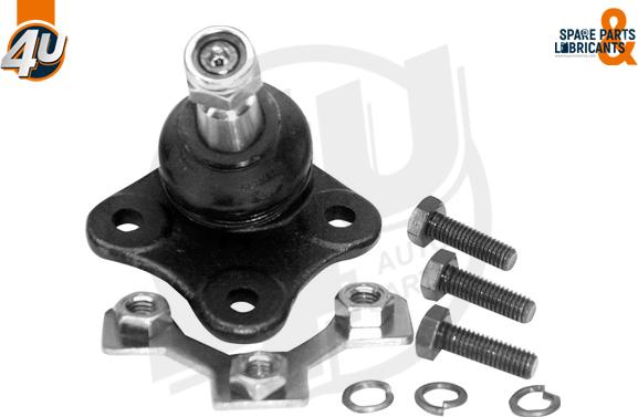 4U Autoparts B64682 - Шаровая опора, несущий / направляющий шарнир autospares.lv