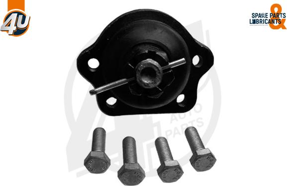 4U Autoparts B62735 - Шаровая опора, несущий / направляющий шарнир autospares.lv