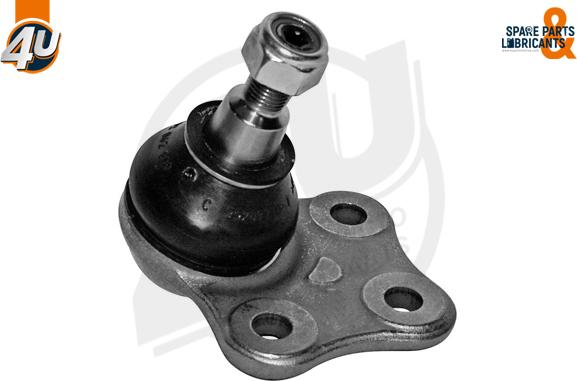 4U Autoparts B09718 - Шаровая опора, несущий / направляющий шарнир autospares.lv