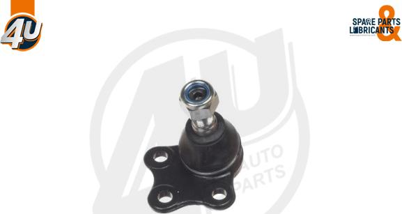 4U Autoparts B02660 - Шаровая опора, несущий / направляющий шарнир autospares.lv