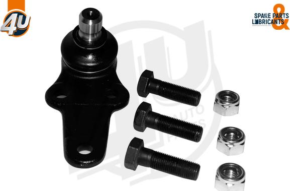 4U Autoparts B07853 - Шаровая опора, несущий / направляющий шарнир autospares.lv