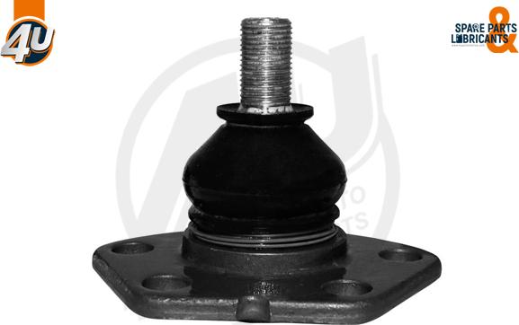 4U Autoparts B10895 - Шаровая опора, несущий / направляющий шарнир autospares.lv