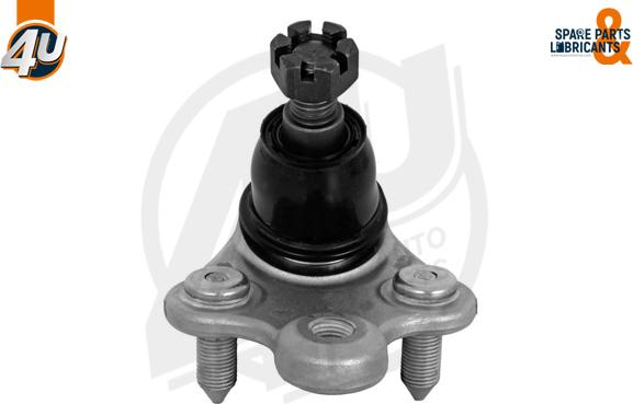 4U Autoparts B12124 - Шаровая опора, несущий / направляющий шарнир autospares.lv