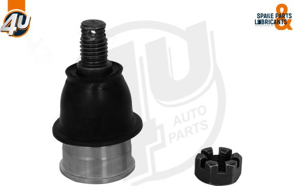 4U Autoparts B12221 - Шаровая опора, несущий / направляющий шарнир autospares.lv