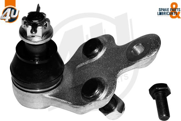 4U Autoparts B87834 - Шаровая опора, несущий / направляющий шарнир autospares.lv