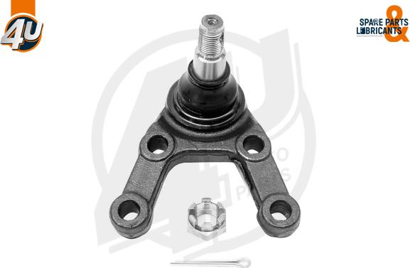 4U Autoparts B30118 - Шаровая опора, несущий / направляющий шарнир autospares.lv