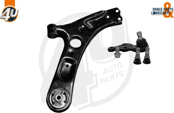 4U Autoparts G11973 - Рычаг подвески колеса autospares.lv