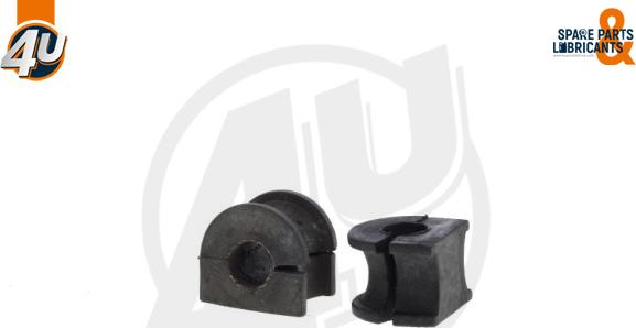 4U Autoparts P08320 - Сайлентблок, рычаг подвески колеса autospares.lv