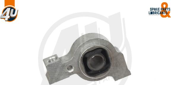 4U Autoparts P11462 - Сайлентблок, рычаг подвески колеса autospares.lv