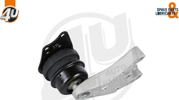 4U Autoparts U02319 - Подушка, опора, подвеска двигателя autospares.lv