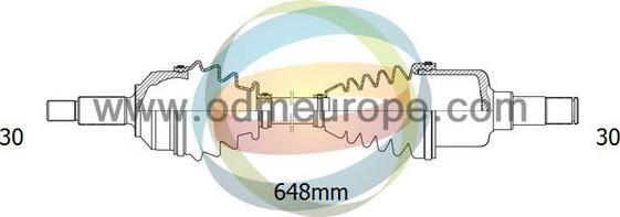 4X4 ESTANFI EST-18-093220 - Приводной вал autospares.lv