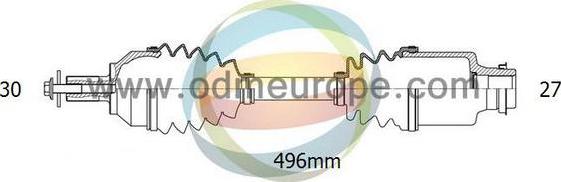 4X4 ESTANFI EST-18-142150 - Приводной вал autospares.lv