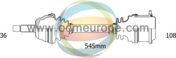 4X4 ESTANFI EST-18-211030 - Приводной вал autospares.lv