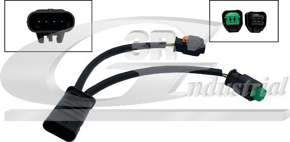 3RG 30208 - Ремкомплект кабеля, датчик температуры охлажд. жидкости autospares.lv