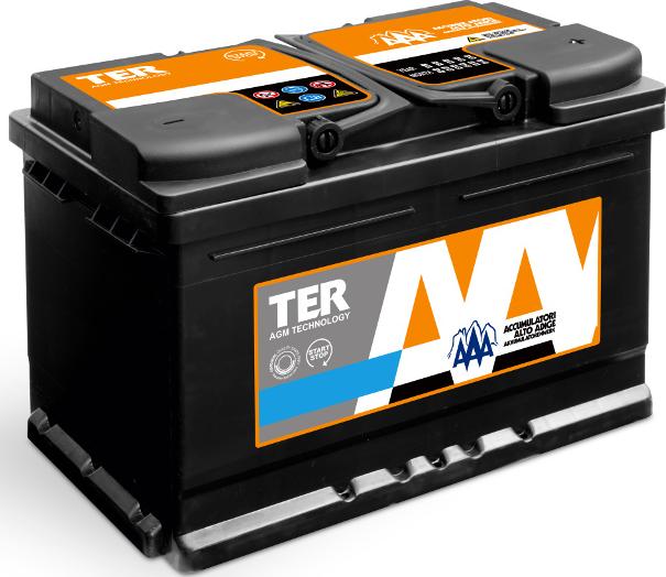 AAA VR850 - Стартерная аккумуляторная батарея, АКБ autospares.lv