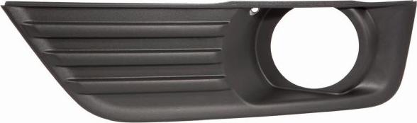 ABAKUS 431-2502R-UD - Решетка вентиляционная в бампере autospares.lv
