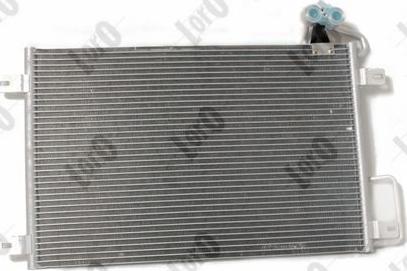 ABAKUS 042-016-0014 - Конденсатор кондиционера autospares.lv