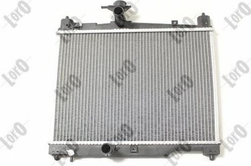 ABAKUS 051-017-0013-B - Радиатор, охлаждение двигателя autospares.lv