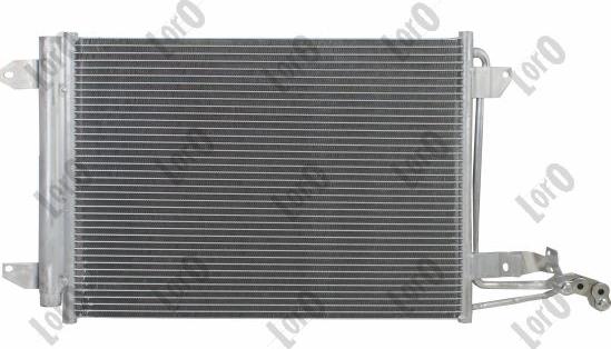 ABAKUS 053-016-0016 - Конденсатор кондиционера autospares.lv