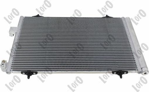 ABAKUS 009-016-0003 - Конденсатор кондиционера autospares.lv