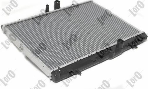 ABAKUS 009-017-0011-B - Радиатор, охлаждение двигателя autospares.lv