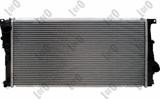 ABAKUS 004-017-0050 - Радиатор, охлаждение двигателя autospares.lv