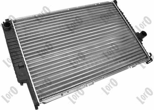 ABAKUS 004-017-0022 - Радиатор, охлаждение двигателя autospares.lv