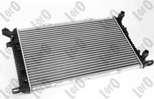 ABAKUS 003-017-0043 - Радиатор, охлаждение двигателя autospares.lv