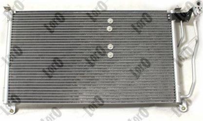 ABAKUS 037-016-0043 - Конденсатор кондиционера autospares.lv