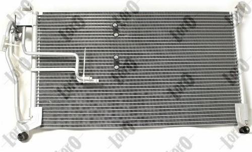 ABAKUS 037-016-0043 - Конденсатор кондиционера autospares.lv