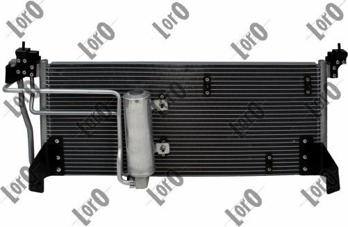 ABAKUS 037-016-0030 - Конденсатор кондиционера autospares.lv