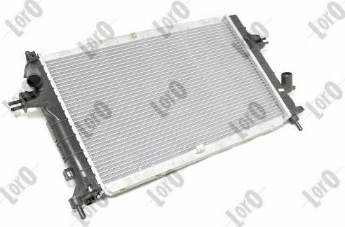 ABAKUS 037-017-0069-B - Радиатор, охлаждение двигателя autospares.lv