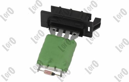 ABAKUS 133-054-008 - Сопротивление, реле, вентилятор салона autospares.lv