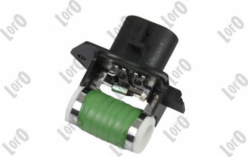 ABAKUS 133-016-005 - Сопротивление, реле, вентилятор салона autospares.lv