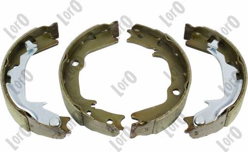 ABAKUS 231-05-049 - Комплект тормозов, ручник, парковка autospares.lv