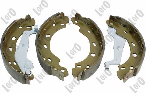 ABAKUS 231-05-044 - Комплект тормозных колодок, барабанные autospares.lv