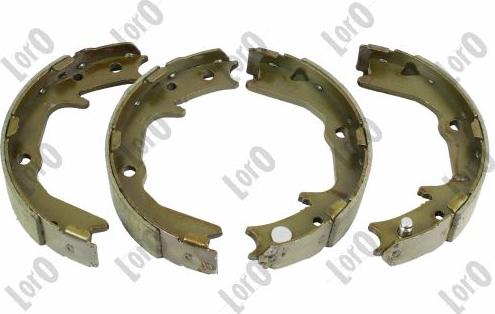 ABAKUS 231-05-045 - Комплект тормозов, ручник, парковка autospares.lv