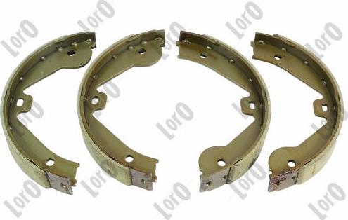 ABAKUS 231-05-046 - Комплект тормозов, ручник, парковка autospares.lv