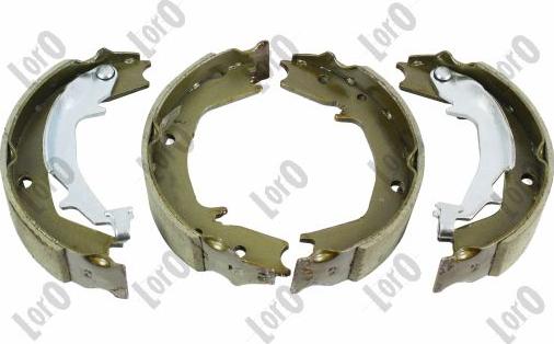 ABAKUS 231-05-059 - Комплект тормозов, ручник, парковка autospares.lv