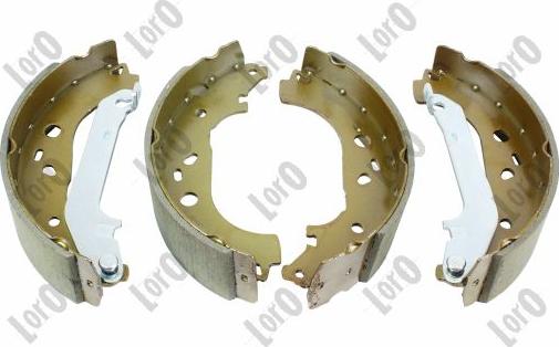 ABAKUS 231-05-056 - Комплект тормозных колодок, барабанные autospares.lv