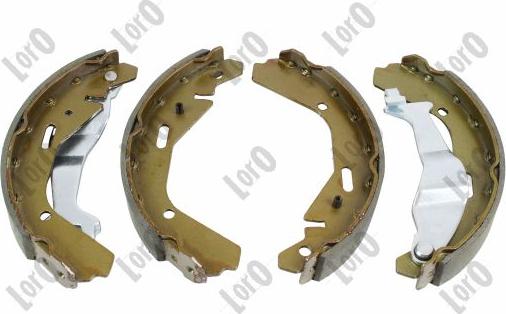 ABAKUS 231-05-051 - Комплект тормозных колодок, барабанные autospares.lv