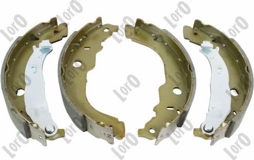 ABAKUS 231-05-053 - Комплект тормозных колодок, барабанные autospares.lv