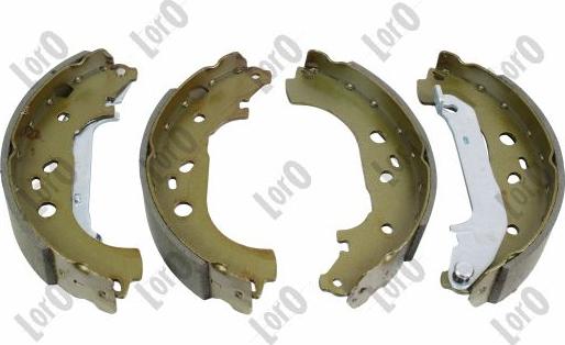 ABAKUS 231-05-064 - Комплект тормозных колодок, барабанные autospares.lv