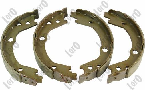 ABAKUS 231-05-061 - Комплект тормозов, ручник, парковка autospares.lv