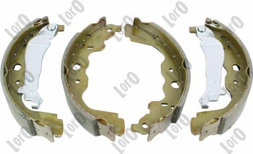 ABAKUS 231-05-004 - Комплект тормозных колодок, барабанные autospares.lv