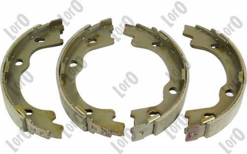 ABAKUS 231-05-008 - Комплект тормозов, ручник, парковка autospares.lv