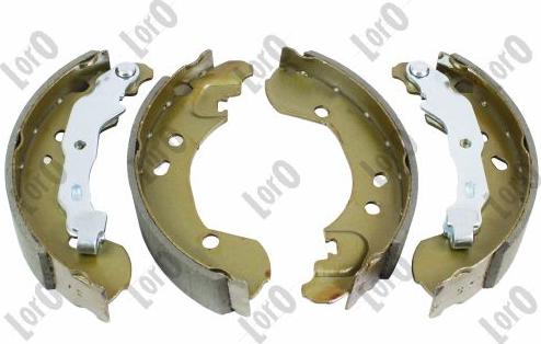 ABAKUS 231-05-015 - Комплект тормозных колодок, барабанные autospares.lv