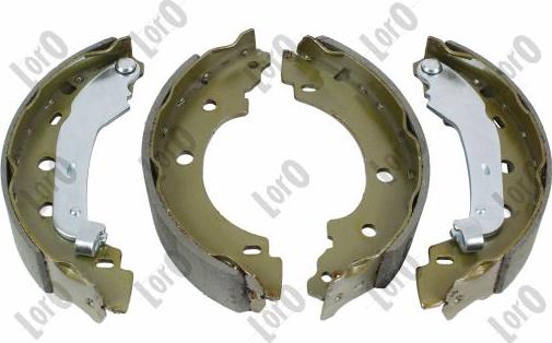 ABAKUS 231-05-016 - Комплект тормозных колодок, барабанные autospares.lv